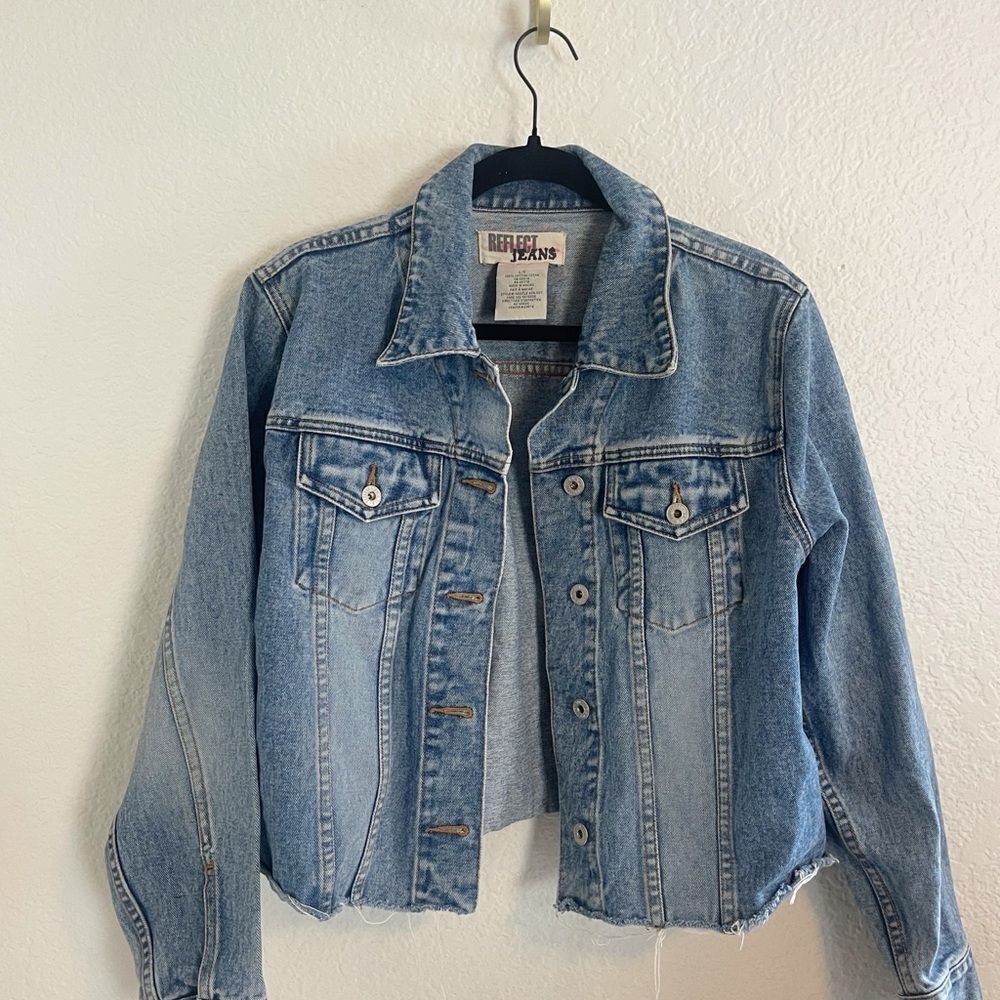 Tom Petty Daydreamer upcycled jean jacket custom repurposed ONE OF A KIND. L - Picture 5 of 7